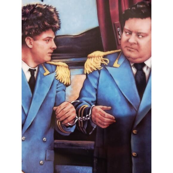 JACKIE GLEASON Hamilton Collection The Only way to Travel Hamilton Plate 3526A - Picture 5 of 12